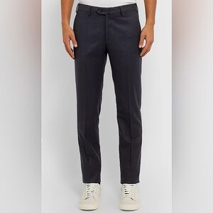 Loro Piana virgin wool pants navy blue SZ 48